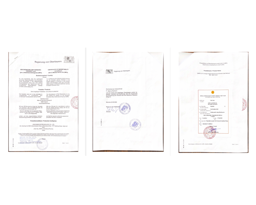 Parabéns!O kit de detecção rápida de antígeno (método de ouro coloidal) produzido pela Babio foi premiado com a Lista Branca da Alemanha, França e Espanha e o Certificado de venda gratuita no Vietnã
