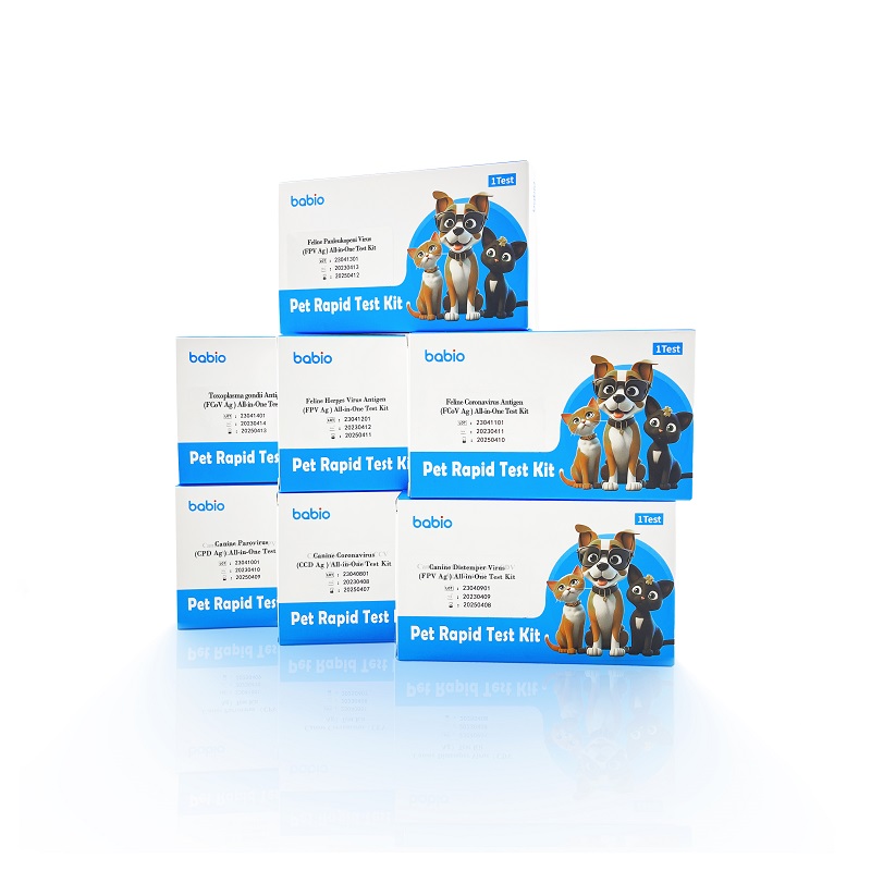 Kit de teste completo para animais de estimação