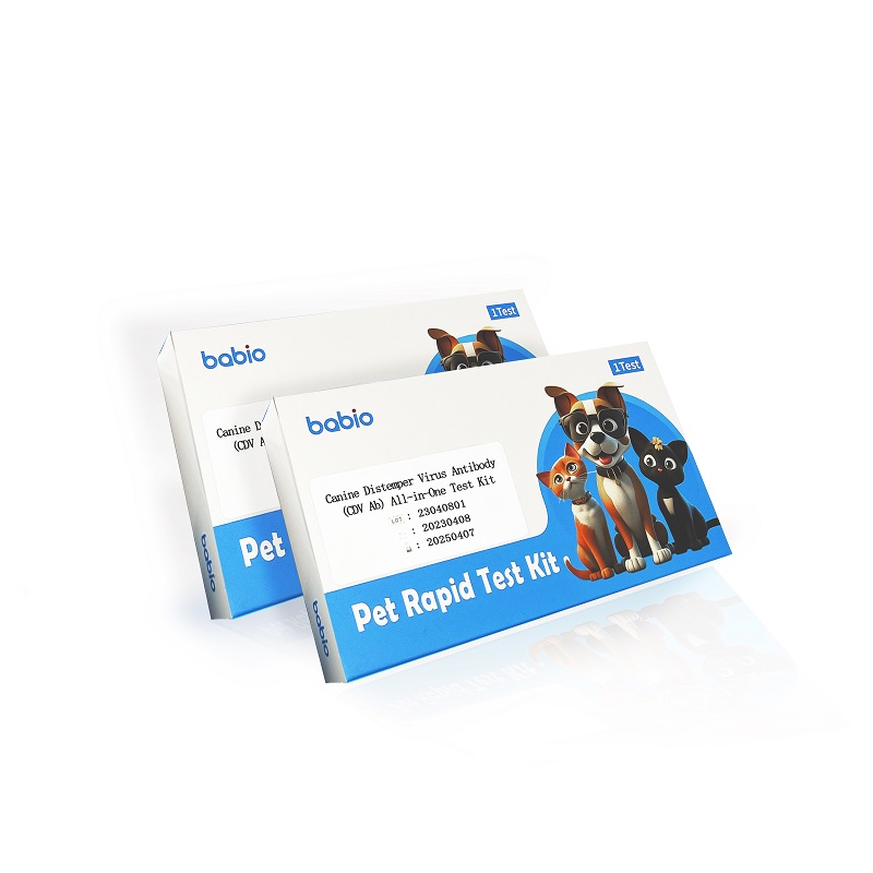 Kit de teste de anticorpo contra vírus da cinomose canina (CDV Ab)