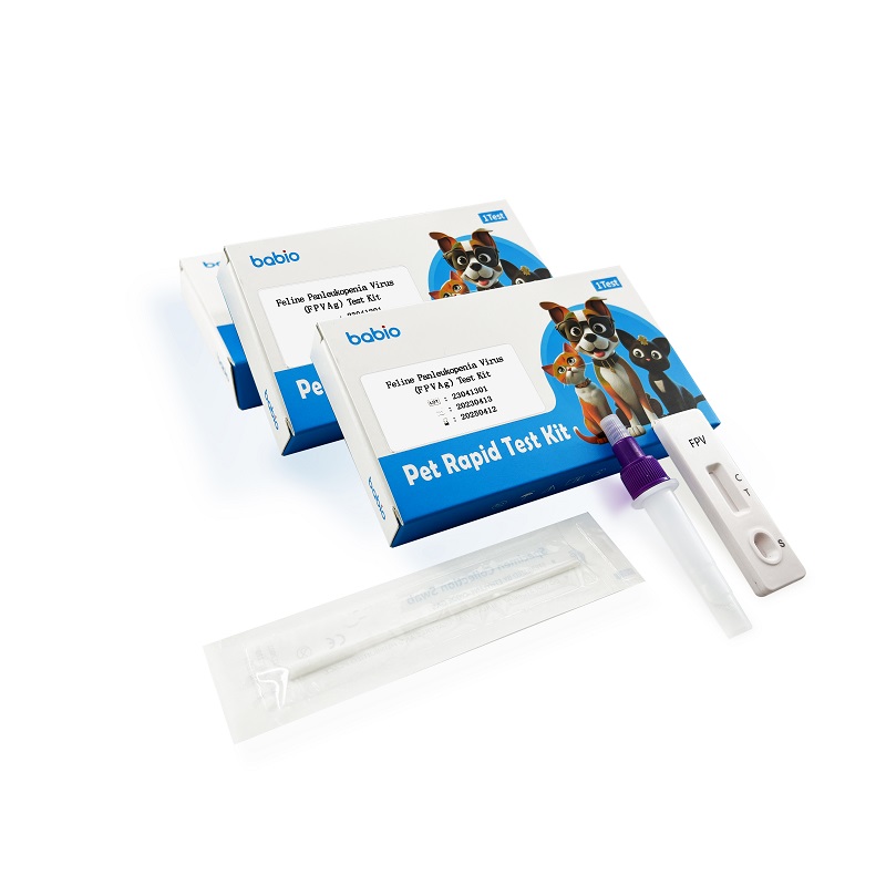 Kit de teste de antígeno do vírus da peste felina (FPV Ag)